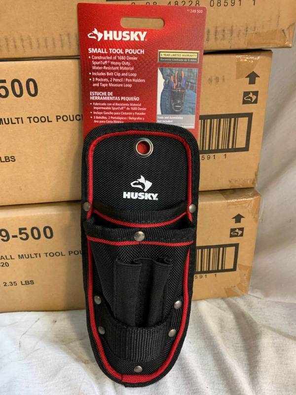 Husky small tool discount pouch