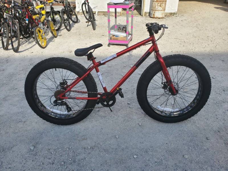 Mongoose hitch fat tire bike hot sale